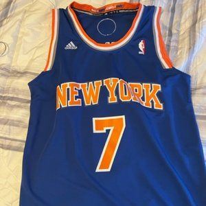 New York Knicks Mens Size Small Carmelo Anthony Adidas Swingman Jersey